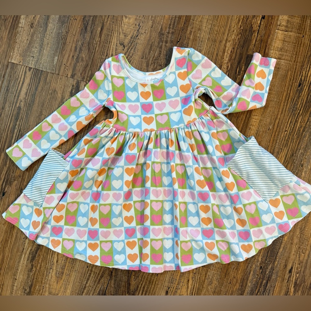 SweetHoney Heart Kids‎ Dress New! Twirl 💕 Sz 6